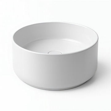 Fly Round M - Mørk sandfarget servant frittstående for benkeplate